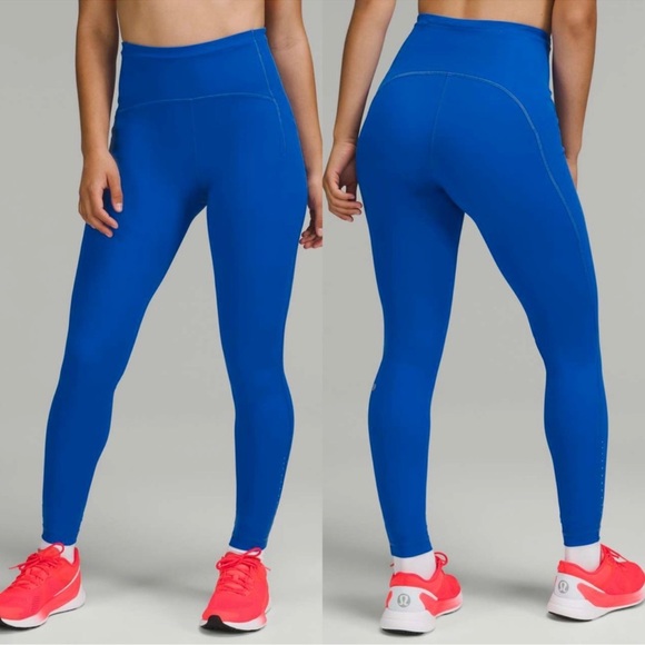 Lululemon Swift Speed High Rise Tight 28” in Blazer Blue Tone Size 2 - Picture 1 of 11